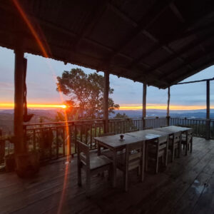 Terraza con vista panorámica