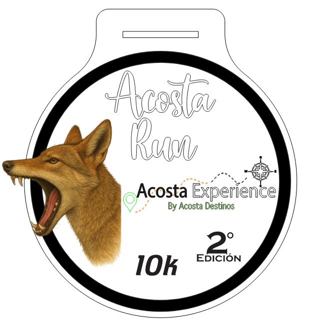 AcostaRUN 2da Edición — Medalla oficial 10k