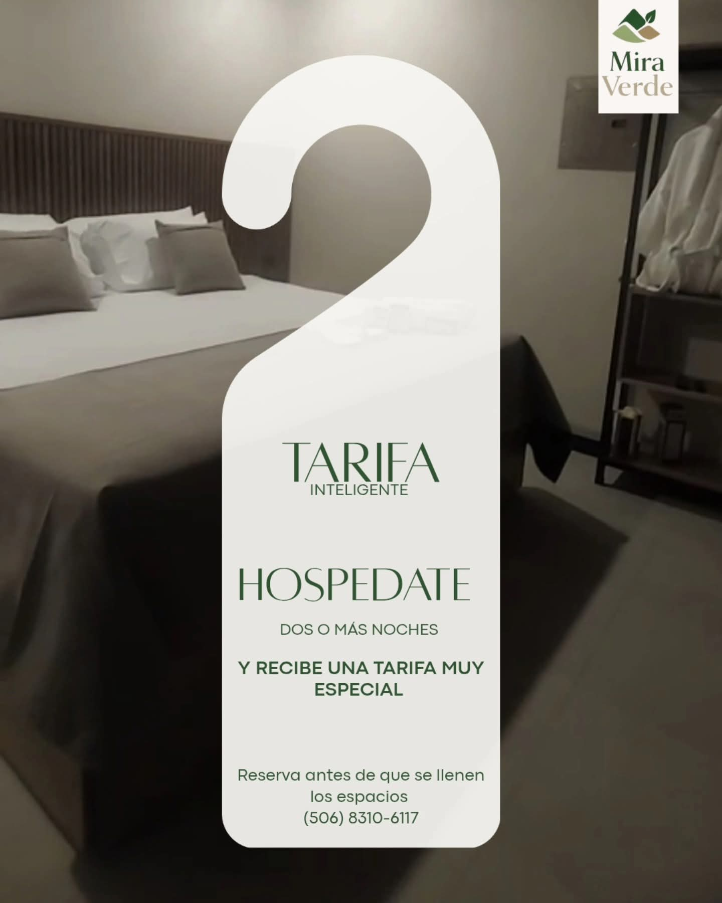 Tarifa inteligente — hospédate 2 o más noches
