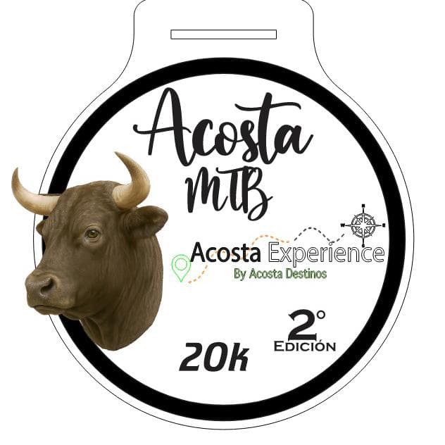 AcostaMTB — medalla conmemorativa 2° edición 20K