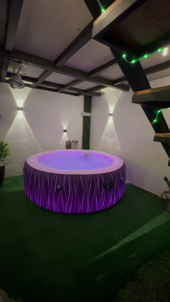 Video del jacuzzi y área social de Villa Vista Verde