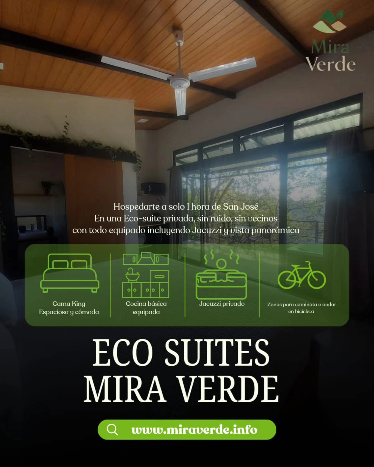 Eco Suites MiraVerde — full equipadas